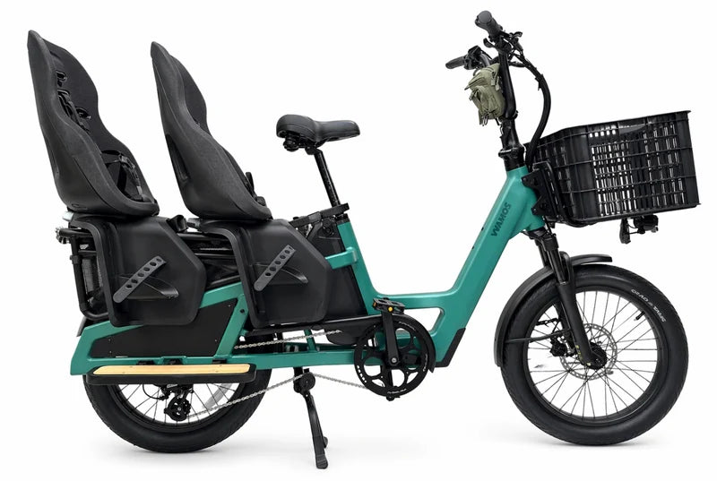 Vamos El Amigo Plus All Purpose Passenger Commuter E-Bike (Pegs+ Rear Seat + Child Rack) 250watt