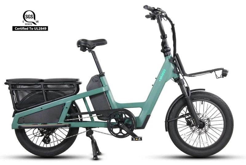 Vamos El Amigo Plus All Purpose Passenger Commuter E-Bike (Pegs+ Rear Seat + Child Rack) 250watt