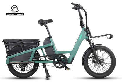 Vamos El Amigo Plus All Purpose Passenger Commuter E-Bike (Pegs+ Rear Seat + Child Rack) 250watt