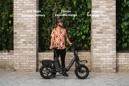 Vamos Doblez 2026 - Foldable E-Bike. (250watt)