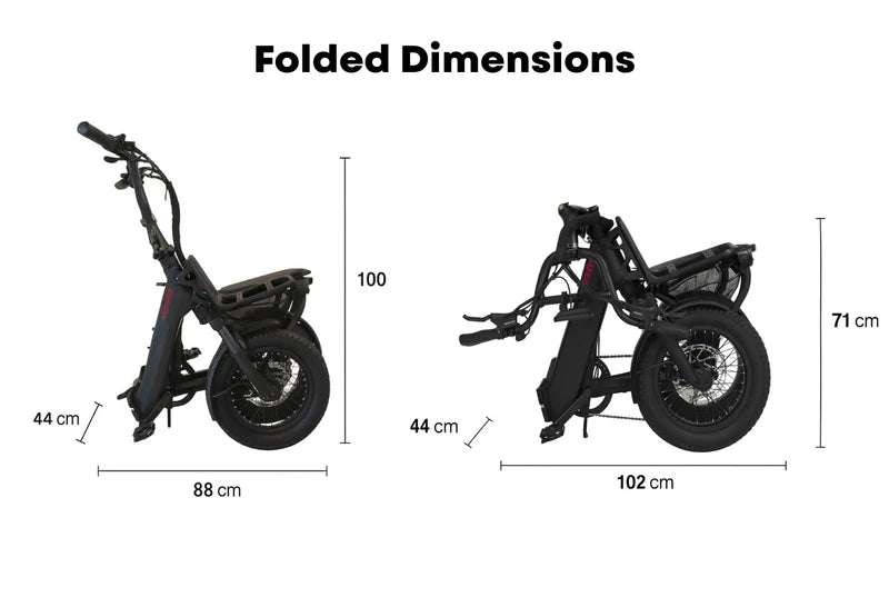 Vamos Doblez 2026 - Foldable E-Bike. (250watt)
