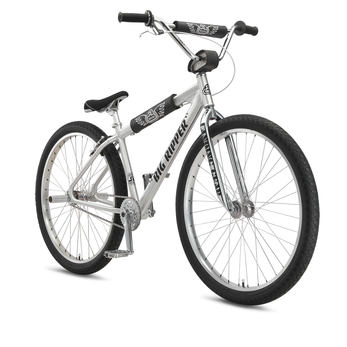 SE Bikes Big Ripper 29 Ball Burnished Silver
