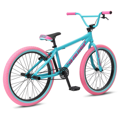 SE Bikes So Cal Flyer 24" Aqua Bubblegum