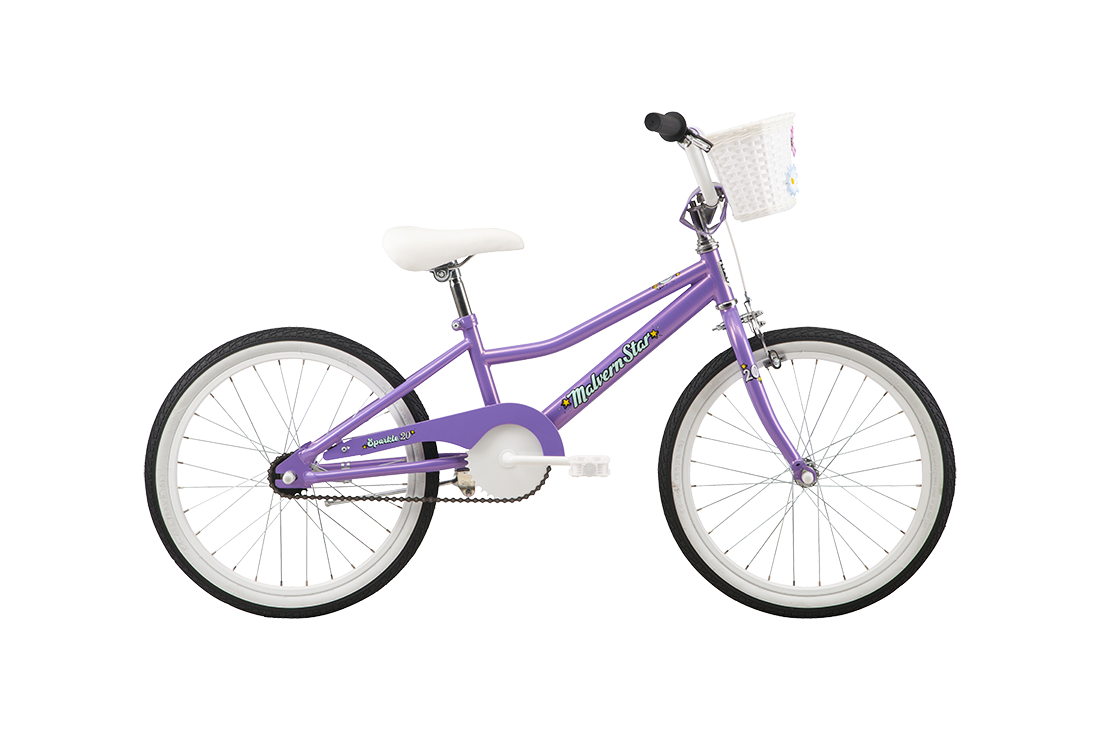 Malvern Star Sparkle 20" Kids Bike (purple)