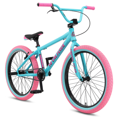SE Bikes So Cal Flyer 24" Aqua Bubblegum